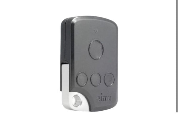 Somfy Hz 4 Channel Key Chain Transmitter, Sequencing, Black, part 2008329