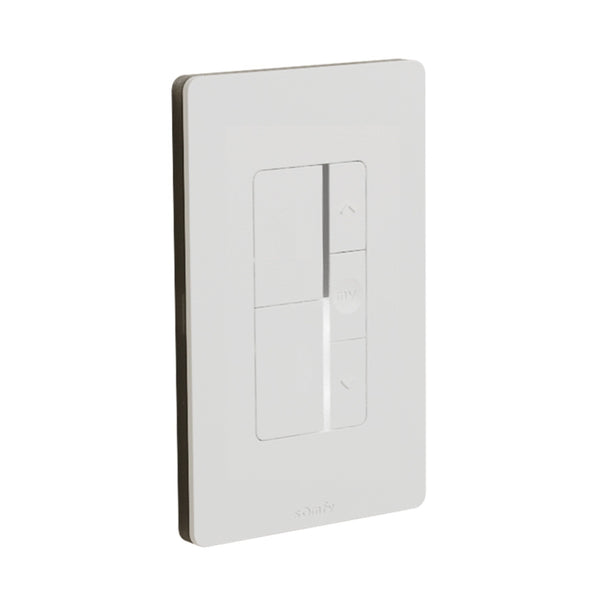 Somfy DecoFlex WireFree Zigbee 2 Channel In-wall, White (1871573)