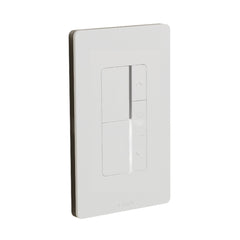 Somfy DecoFlex WireFree Zigbee 2 Channel In-wall, White (1871573)