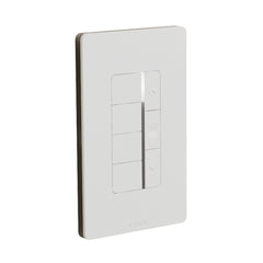 Somfy DecoFlex WireFree Zigbee 4-Channel In-Wall Keypad, White (1871572)
