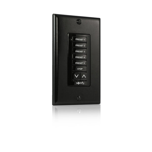 Somfy SDN DecoFlex Digital Keypad, 8-Button Black (1871494)