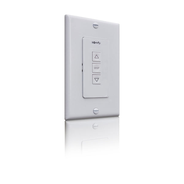 Somfy Single Push-Button Switch Station (White) (1810571)