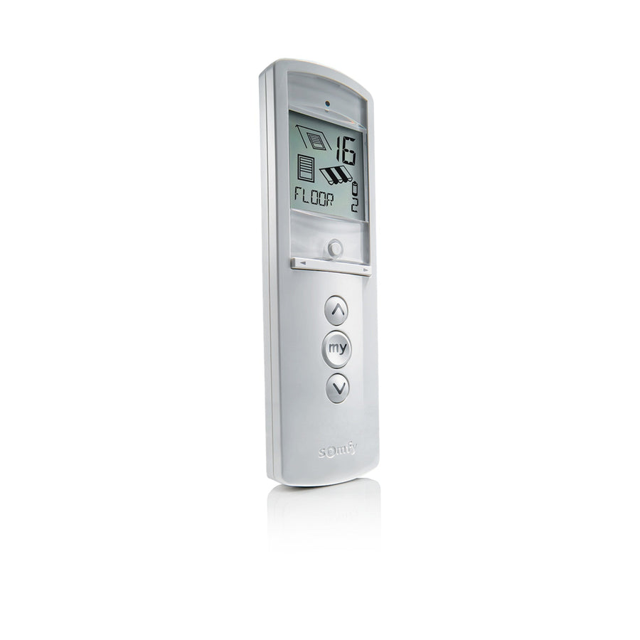 Somfy Telis 16 RTS Pure 16 channel handheld remote 1811081 with on-screen channel display