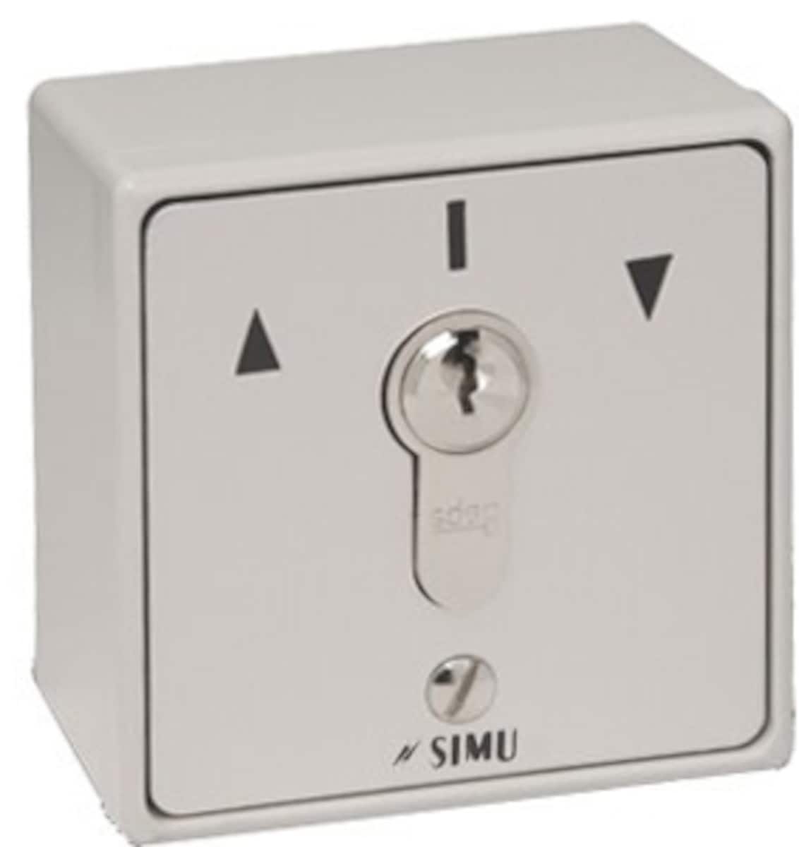 Somfy Simu Momentary Surface Mount Key Switch (2001548)