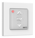 Somfy Smoove 1 RTS Pure II Wall Switch with Frame (1871361)