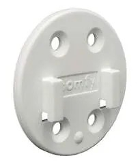 Somfy  RollEase Sonesse 30 Motor Bracket Adapter Plate (White) 9016378