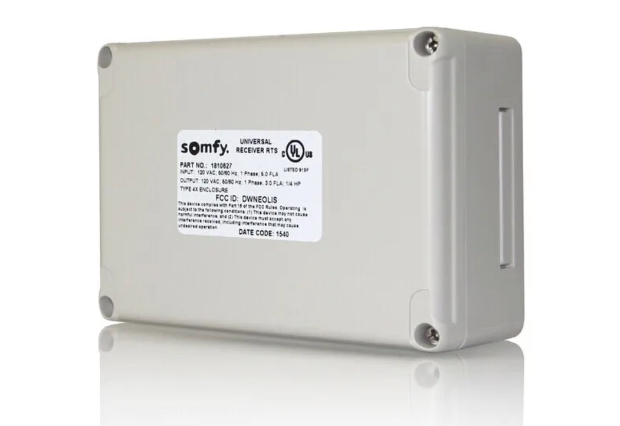 Universal RTS Receiver (For 110V AC Motors) – ShadeMotorsDirect