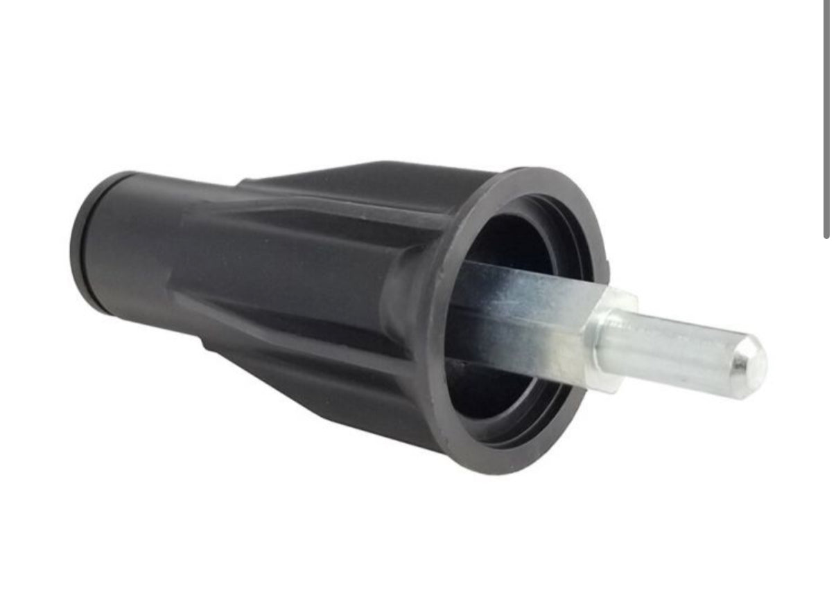 Universal End Cap - Collapsible 10mm Shaft (for 2" (47mm) Round Tube)