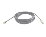 4-Conductor 26 AWG Modular Cable RJ9 to RJ45 - 12 ft. (Data Only, Black)