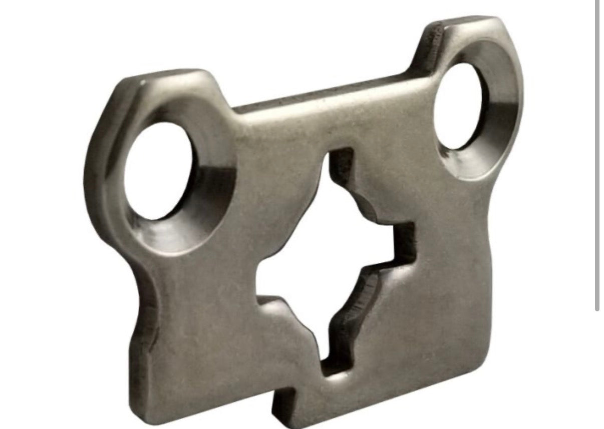 Sonesse® 30-40 Motor Plate - Rollease 360 R3-R8 10mm x 1.8mm Pin Diameter 7mm and Screws