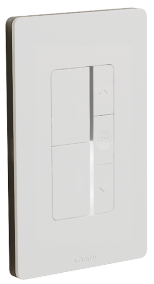 Somfy DecoFlex WireFree Zigbee 2 Channel In-Wall Switch, White, part 1871573