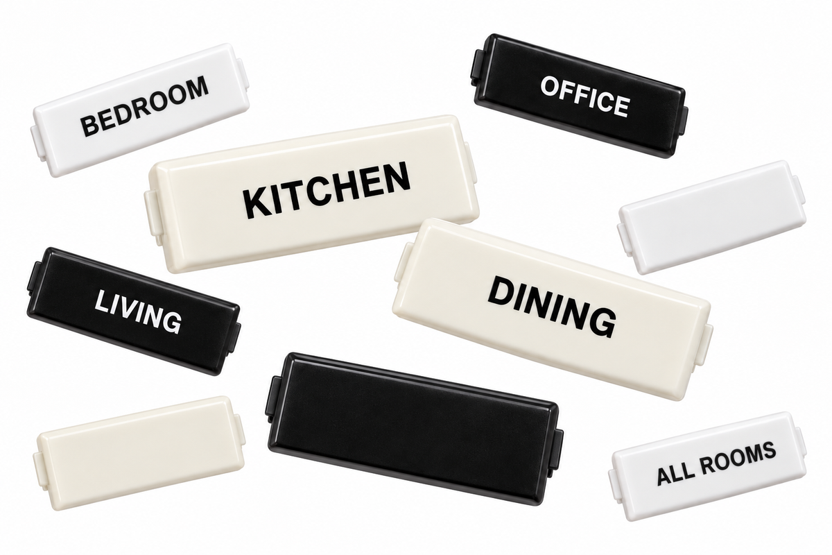 Somfy DecoFlex Replacement Buttons, Plain or Custom Engraved
