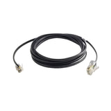 Somfy 4-Conductor 26 AWG Modular Cable RJ9 to RJ45 - 8 ft (Data Only, Black) (9018542)