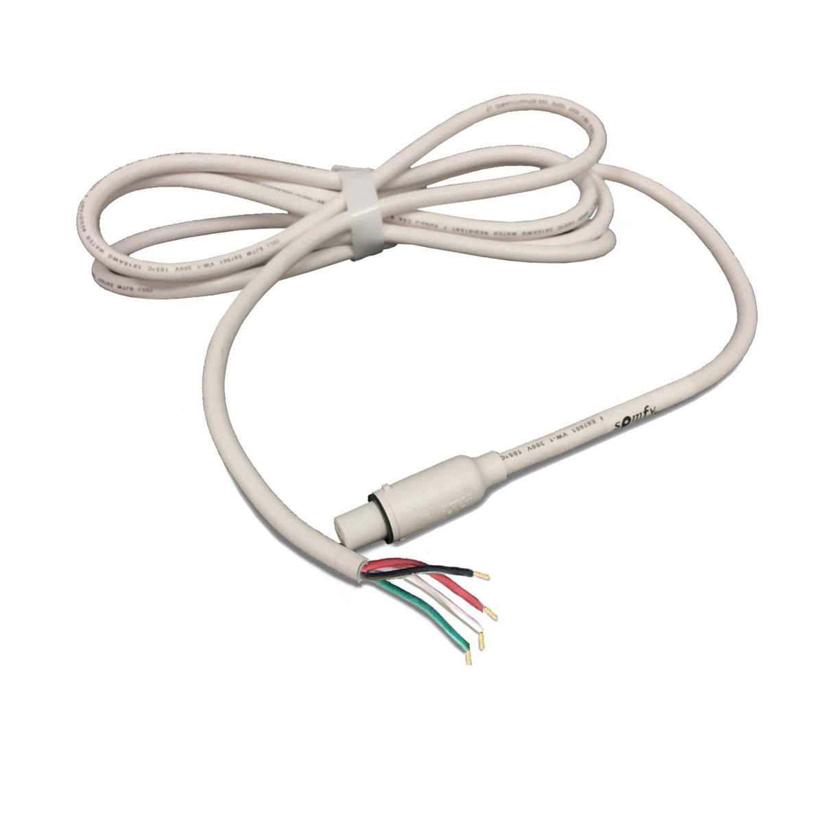 Somfy 4C SJTW Fast Connector Ext Cable 4.4 ft (9021117)