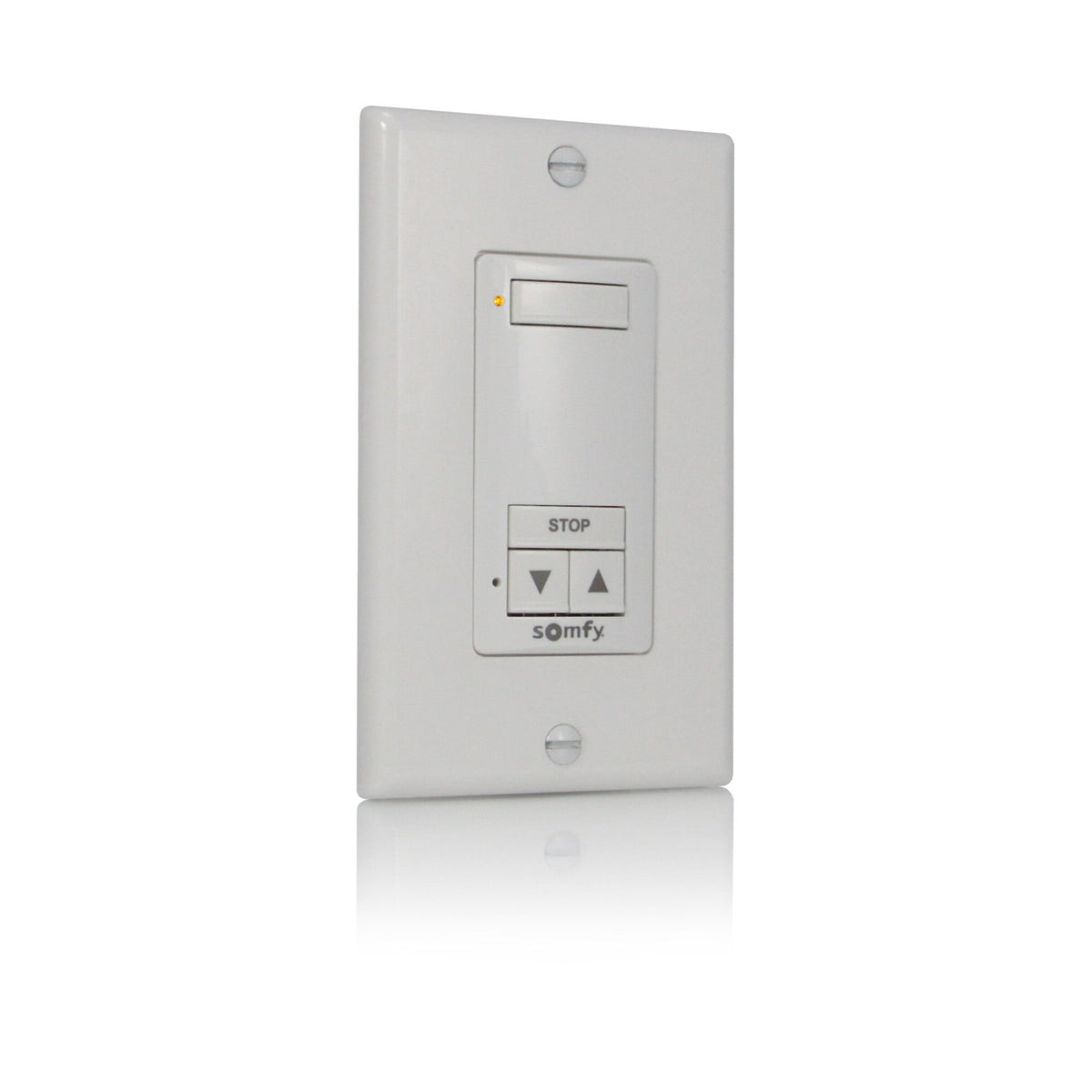 Somfy DecoFlex 1 Channel RTS Wireless Wall Switch White (1810897)
