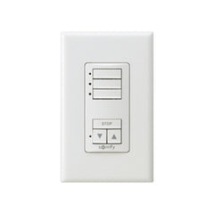 Somfy DecoFlex 3 Channel RTS Wireless Wall Switch White (1811071)