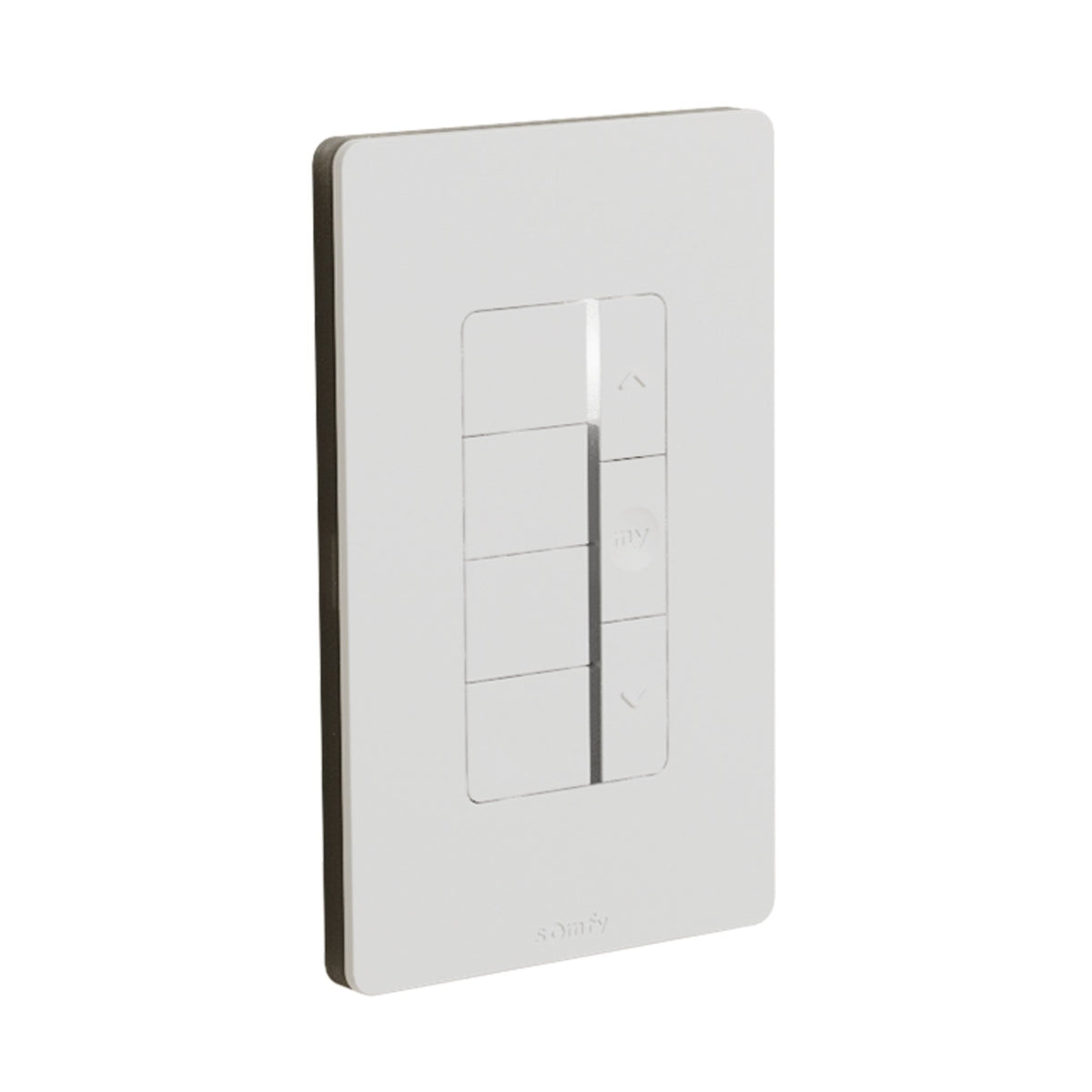 Somfy DecoFlex WireFree Zigbee 4-Channel In-Wall Keypad, White (1871572)