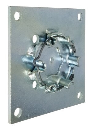 Somfy Motor Bracket with Spring Ring Square 120mm x 120mm (9763503)