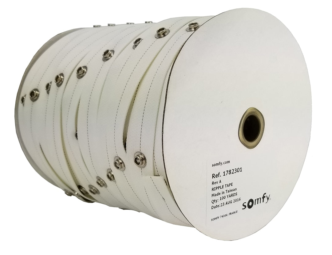 Somfy Ripple Snap Tape, 100-Yard Roll, part 1782301