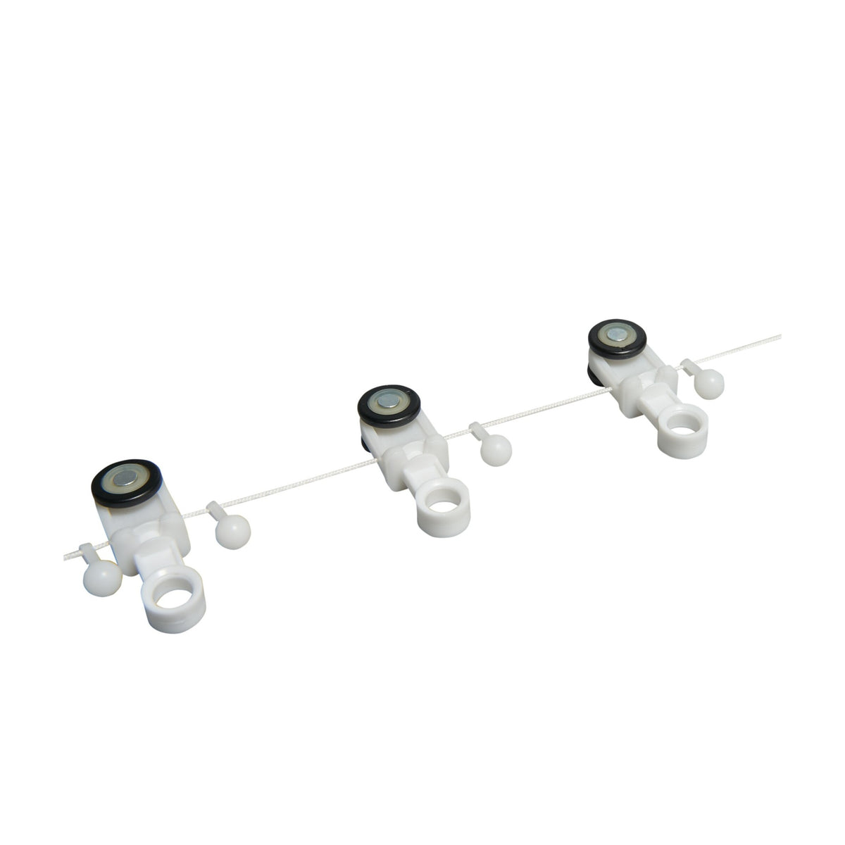 Somfy RippleFold Silent Runner 120% White, Sold Individually (9027594)