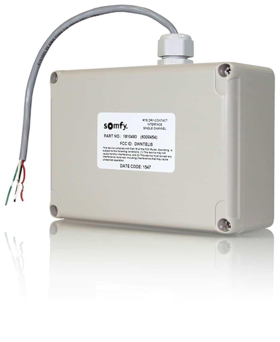 Somfy RTS Dry Contact Interface Single Channel, part 1810493