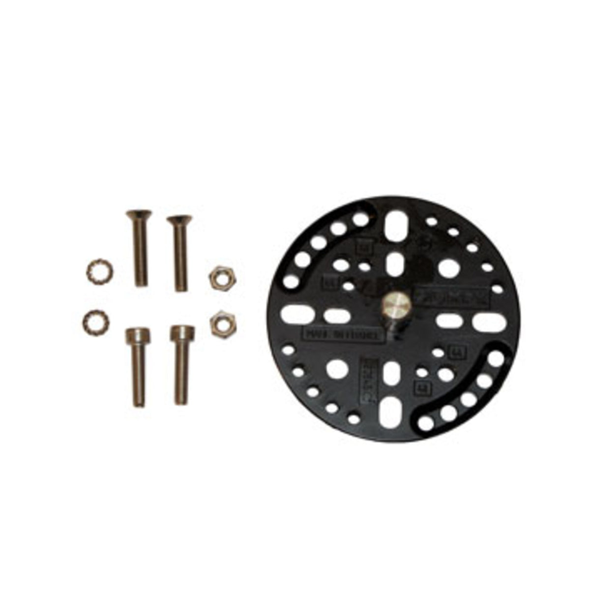 Somfy Simu DMI Bracket 1-Piece Round Adjustable Cast Plate (9420647)