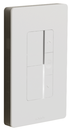 Somfy DecoFlex WireFree Zigbee 2-Channel Surface Mount, White (1871577)
