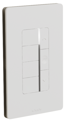 Somfy DecoFlex WireFree Zigbee 4-Channel Wall Mount (1871572)