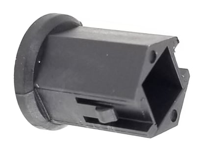 Somfy Tilt 50 6.4mm Square Through-Shaft Adaptor Black (9025932)