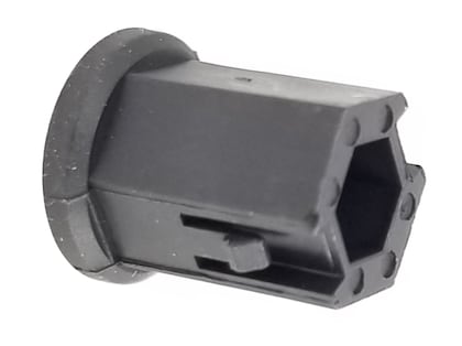 Somfy Tilt 50 6mm Hexagonal Through-Shaft Adaptor Black (9025928)