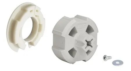 Somfy Sonesse 30 WireFree (ST30WF) & Ultra (ST30UWF) Crown & Drive Kit for Rollease 2" Shade Tubes 9021017